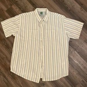 Timberland Striped Button Down Shirt